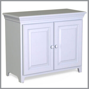 36-Inch Pine 2-Door Cabinet