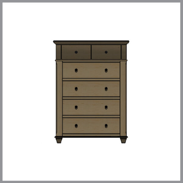 Bartlett Island 6-Drawer Chest #7